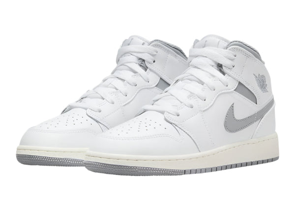 Jordan 1 Mid GS Neutral Grey
