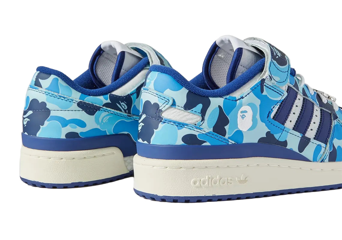 WMNS Adidas 84 x Bape Low Blue