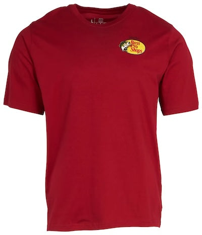 Bass Pro Shops T-shirt Maroon ( Small)