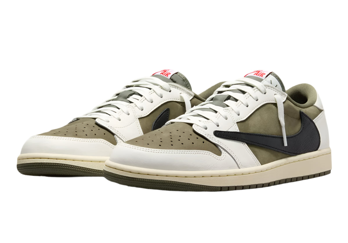 Jordan 1 Low OG SP TS Reverse Olive